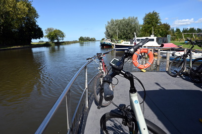 Eine von vielen Fahrradfähren Eine von vielen Fahrradfähren