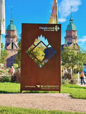 Freudenstadt Marktplatz mit Stadtkirche Freudenstadt Marktplatz mit Stadtkirche