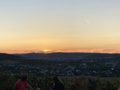 Sonnenuntergang im Herbst Sonnenuntergang im Herbst