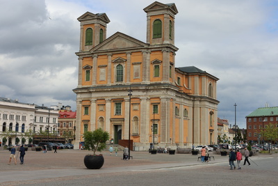 Dreifaltigkeitskirche in Karlskrona, Schweden Dreifaltigkeitskirche in Karlskrona, Schweden