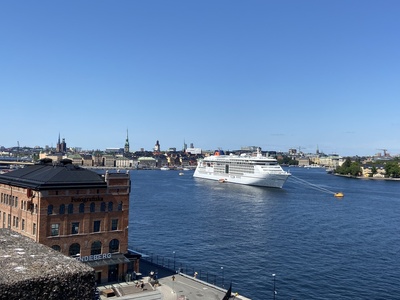 Kreuzfahrtschiff Europa 2 in Stockholm Kreuzfahrtschiff Europa 2 in Stockholm