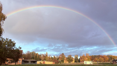Regenbogen über Nikolassee Regenbogen über Nikolassee