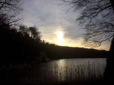 Sonnenaufgang Krumme Lanke