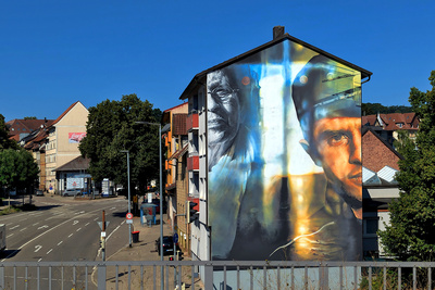 Guido van Helten - Mural