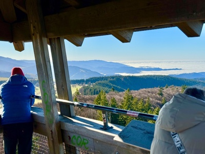 Auf dem Eugen-Keidel-Turm