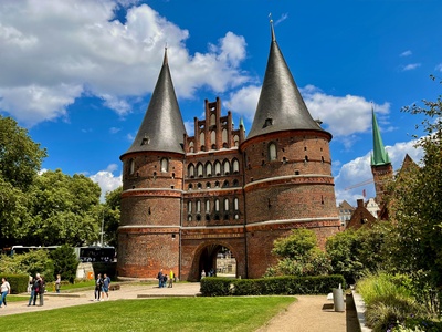 Holsten-Tor ein L&uuml;beck