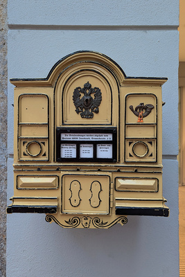 Historischer Briefkasten