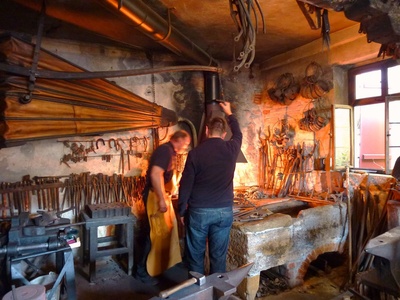 Historische alte Schmiede