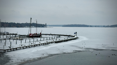 Gro&szlig;er Wannsee on ice