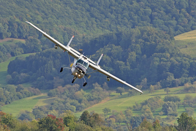 Anflug auf die Hahnweide