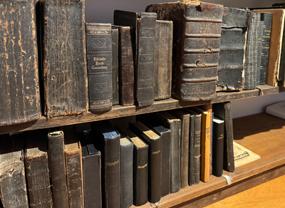 Alte B&uuml;cher im Museum