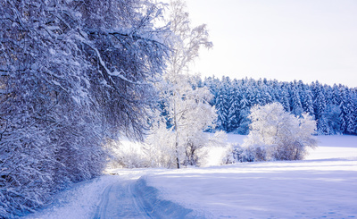 Neuschnee-Zauber frisch ger&auml;umt