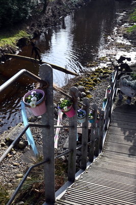 Treppe sch&ouml;n dekoriert