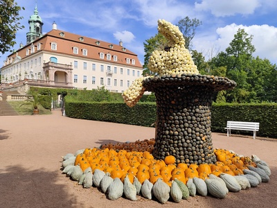 K&uuml;rbisfestival in Schloss & Park Lichtenwalde