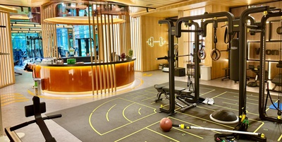 Modernes Fitness-Studio