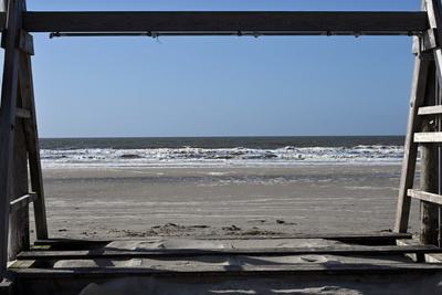 Rahmen am Strand von SPO