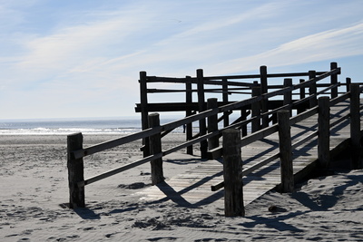 Plattform f&uuml;r die Strandk&ouml;rbe von SPO
