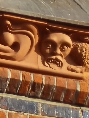 Detail am Holstentor L&uuml;beck