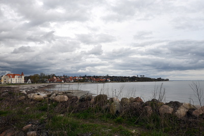 Seeblick auf die Stadt