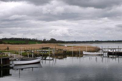Fischerboote in Hejlsminde