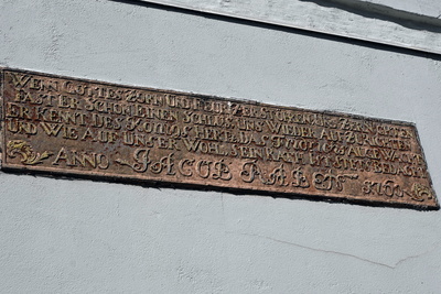 Altes Schild in Haderslev