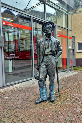 Hermann Hesse Denkmal in Calw