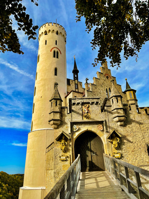 Burg Lichtenstein Eingang