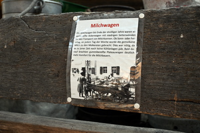 Alter Milchwagen
