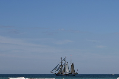 Segler auf der Ostsee