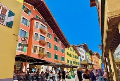 Im Ortskern von Kitzb&uuml;hel, Tirol