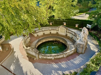 Donauquelle im Schlosspark